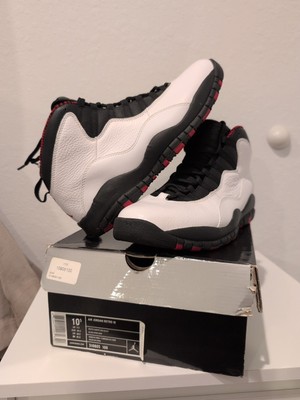 Air Jordan 10 Retro 310805-100 Men\'s 11.5 Basketball Shoes White Chicago Sneaker Nike Air Jordan 10 X Retro Chicago White Black Red Men 9.5  main image 3