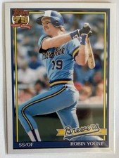 2026 Topps Series 1 Throwback Robin Yount Milwaukee Brewers T91-32