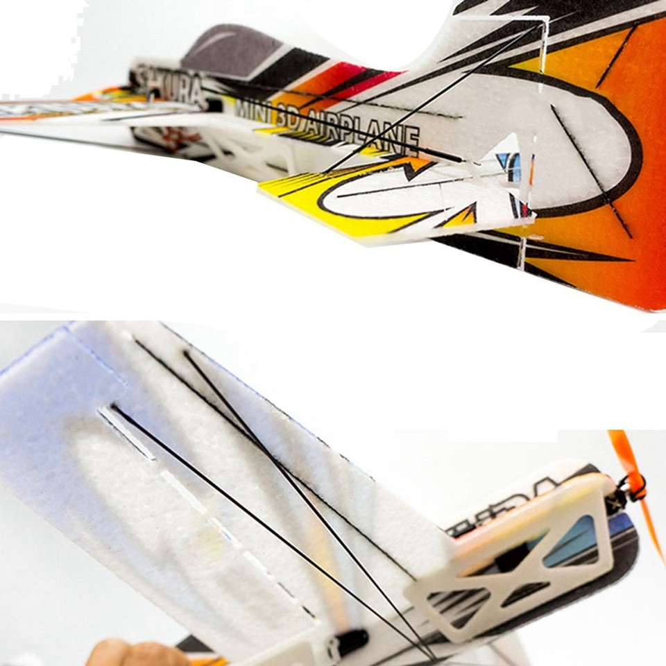 Avion RC 3D Mini Mousse EPP PP F3P Kit Lumières Modèle Jouets E210 on