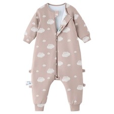 Unisex Toddler Sleep Sack with Feet, 2.5 Tog Baby Winter Sleep Sack Long Slee...