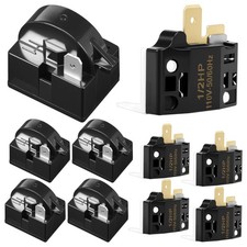 10-Pack PTC 4.7 Ohm Starter Relay Overload Protector Kit for Mini Fridges Co