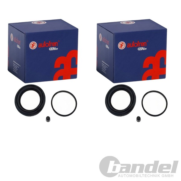 2X Autofren Bremssattel RAPARATUR-SATZ Vorne Passend FüR Opel Combo Corsa-image