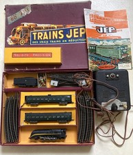 Coffret train électrique+accessoires JEP échelle HO 1957
