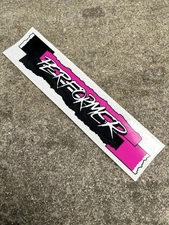 Gt Freestyle Performer Decal Bmx Pro Sticker Handlebars Black Pink