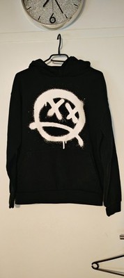 Lässiger FSBN Hoodie mit Graffiti-Print   Gr. S (Relaxed Fit)
