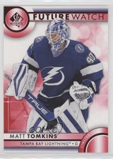 2023-24 SP Authentic Future Watch Red Limited Matt Tomkins #164 2o7