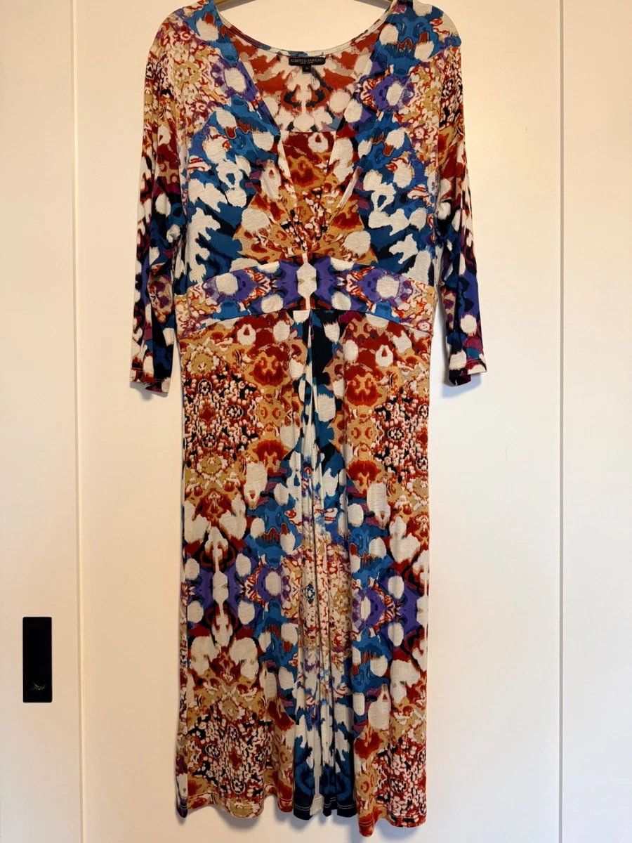 chinese dress ladies Vintage ALBERTO MAKALI Completely Embroidered and Beaded Maxi Asymmetr   The Thrifty Hippy