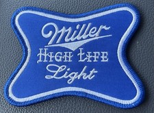 Miller High Life Light Beer Vintage Style Retro Iron Or Sew On Patch Cap Hat
