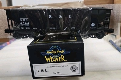 WEAVER ULTRA LINE, SL-9822, Sydney & Louisburg, S&L, 2-Bay Coal Hopper, NIB (5C)