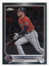 2022 Topps Chrome Sonic Base Card Freddie Freeman #14
