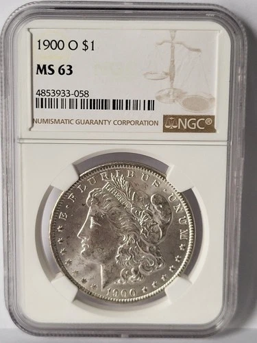 1900-O Morgan Dollar NGC MS63