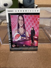 Caitlin Clark 2024 Panini Chronicles Indiana Fever #41 WNBA Rookie Card