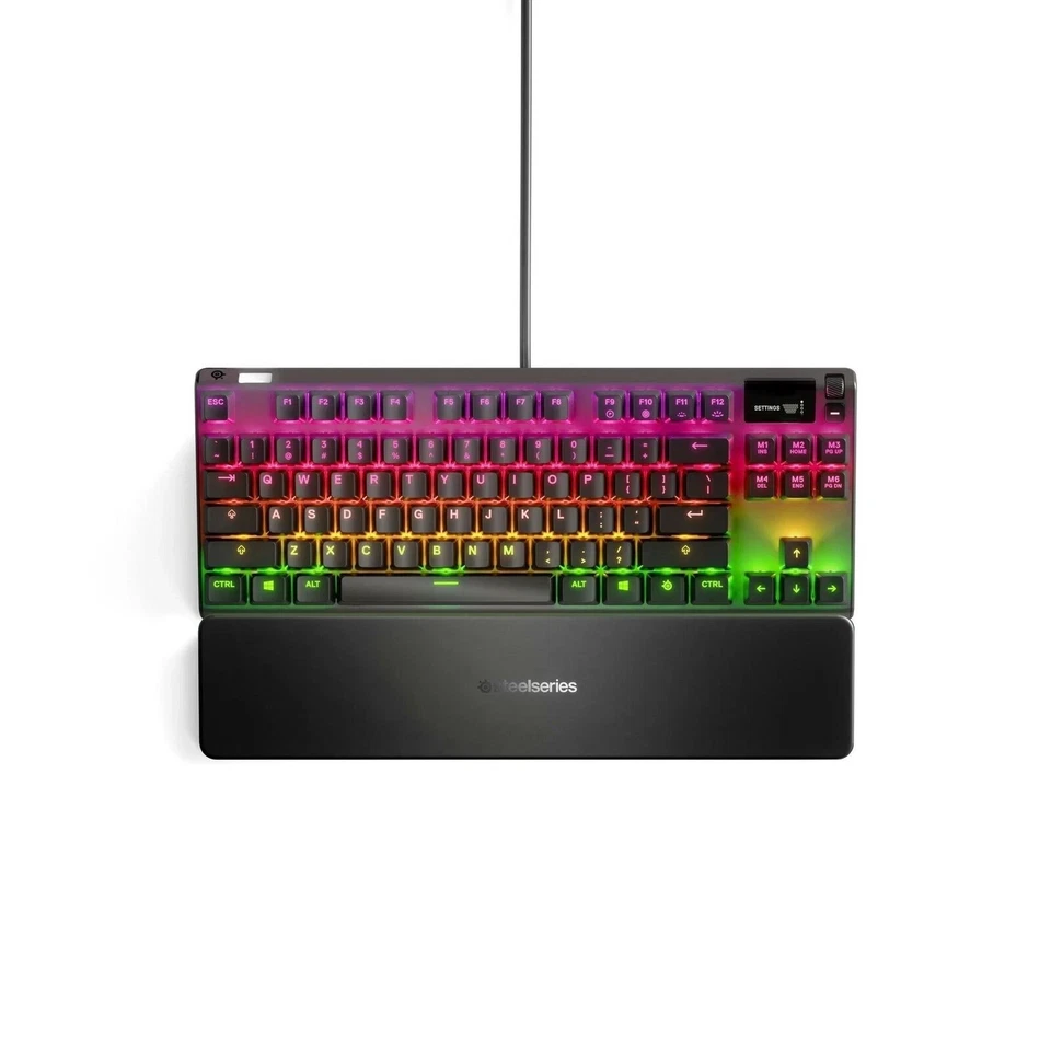 Steelseries Apex Pro Tkl Wired Gaming Keyboard Rgb Mechanical Adjustable Switch - Image 2 of 4