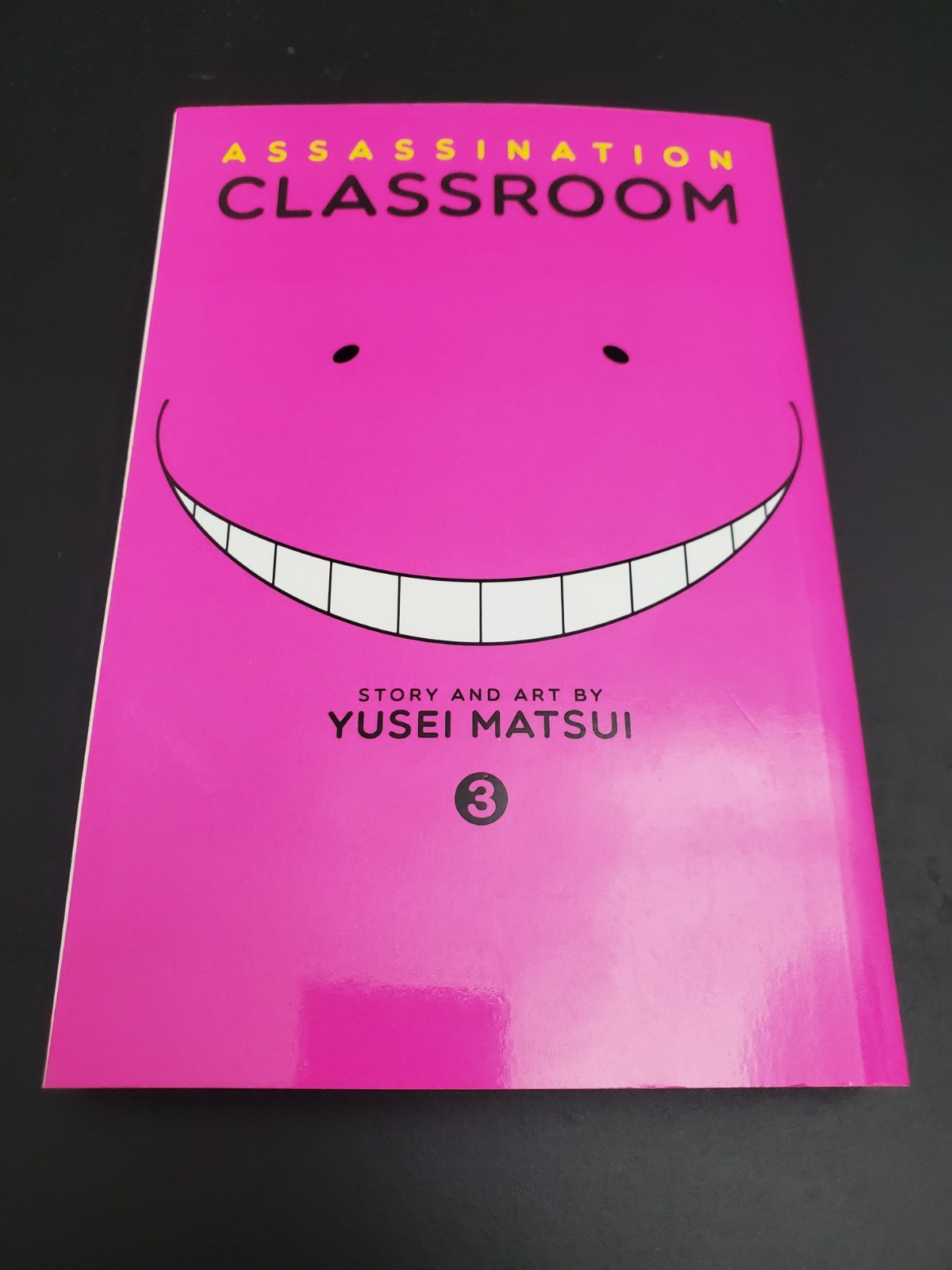 Assassination Classroom Volumen 3 por Yusei Matsui [MANGA, INGLÉS] [USADO, BUENO]