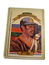 1982 Donruss Diamond Kings Baseball Ozzie Smith San Diego Padres #21