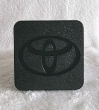 Toyota Tow Hitch Coverplug Cap - For 2 Receiver Black On Black Toyota Tow Hitch Coverplug Cap - For 2 Receiver Black On Black