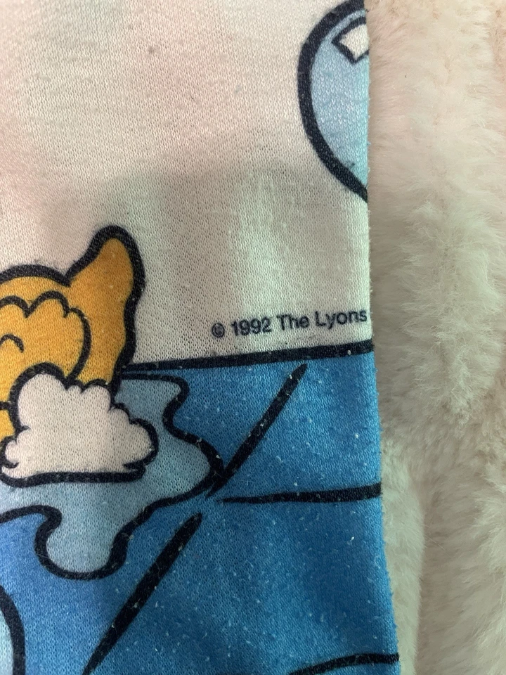 Pijamas para dormir de bebé Barney dinosaurio vintage tomando un baño pato de goma 3-6 m/14-18 libras Foto 4 de 4