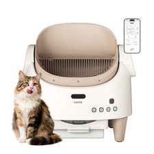 Open-Top Automatic Self-Cleaning Cat Litter Box with Smart App Control