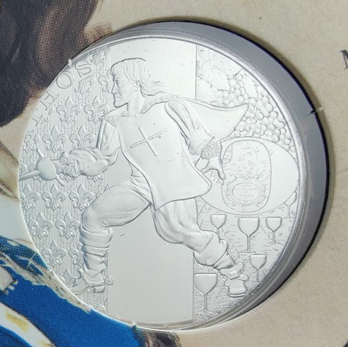 Frankreich 10 Euro Silbermünze 2024 Die drei Musketiere Die komplette Sammlerbox - Bild 4 von 7