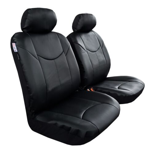 Car SUV Front Seat Covers Black Leatherette Waterproof For JEEP Grand Wagoneer  - Bild 1 von 7