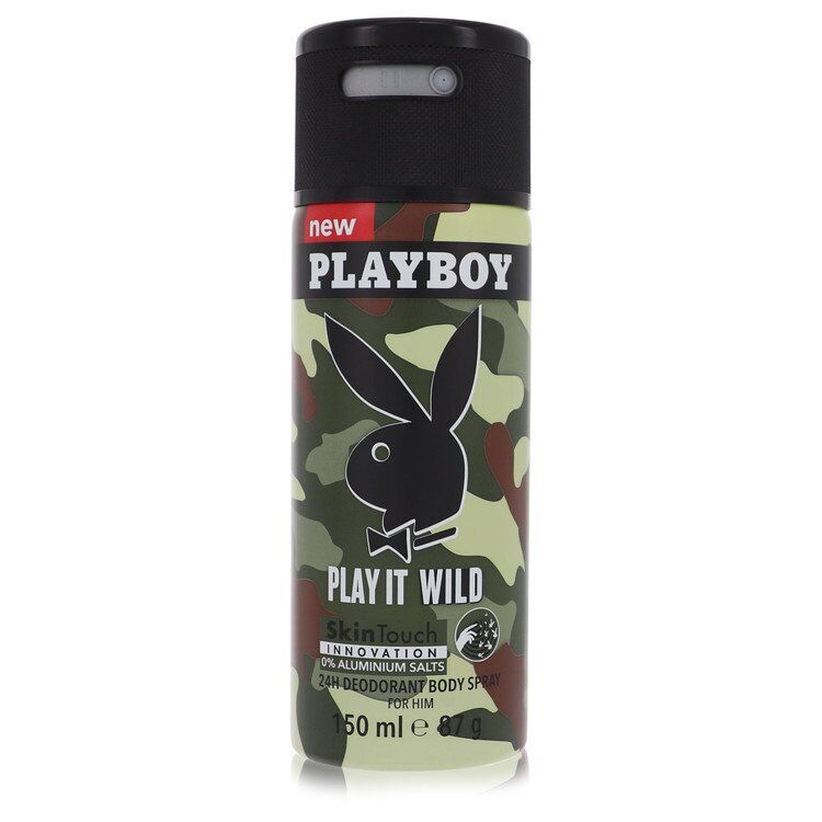 Playboy Play It Wild Deodorant Spray By Playboy Playboy Play It Wild Deodorant Spray By Playboy