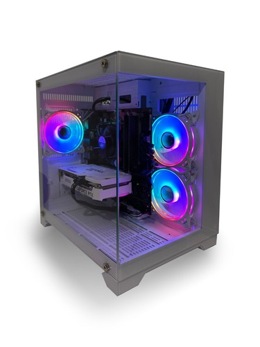 Gaming PC Bundle i7 Quad Nvidia RTX 3050 16GB RAM 500GB SSD Windows 11 WiFi - Picture 8 of 10