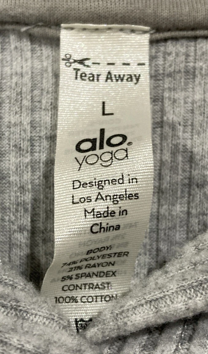 alo-yoga muse ribbed sweatshirt hoodie