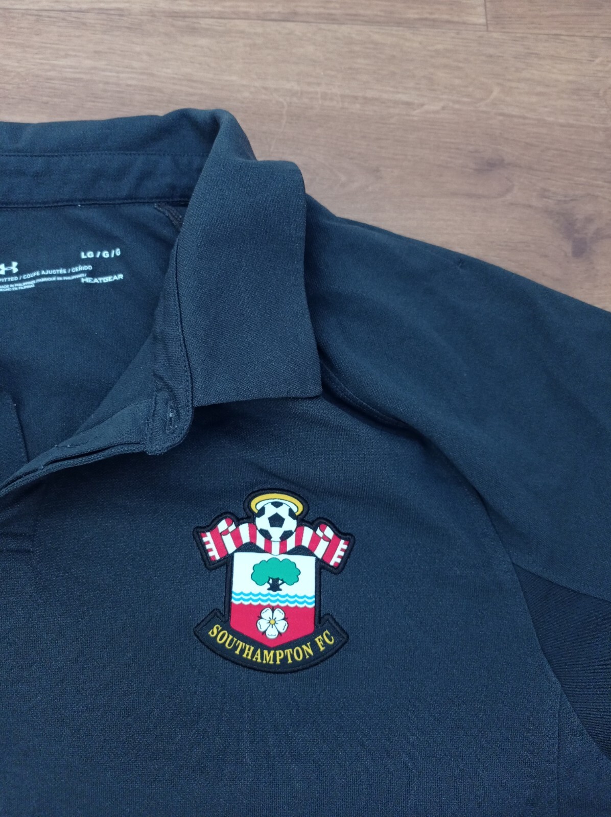 Southampton The Saints Training Jersey Football Shirt Under Armour Mens Size L thumbnail 2