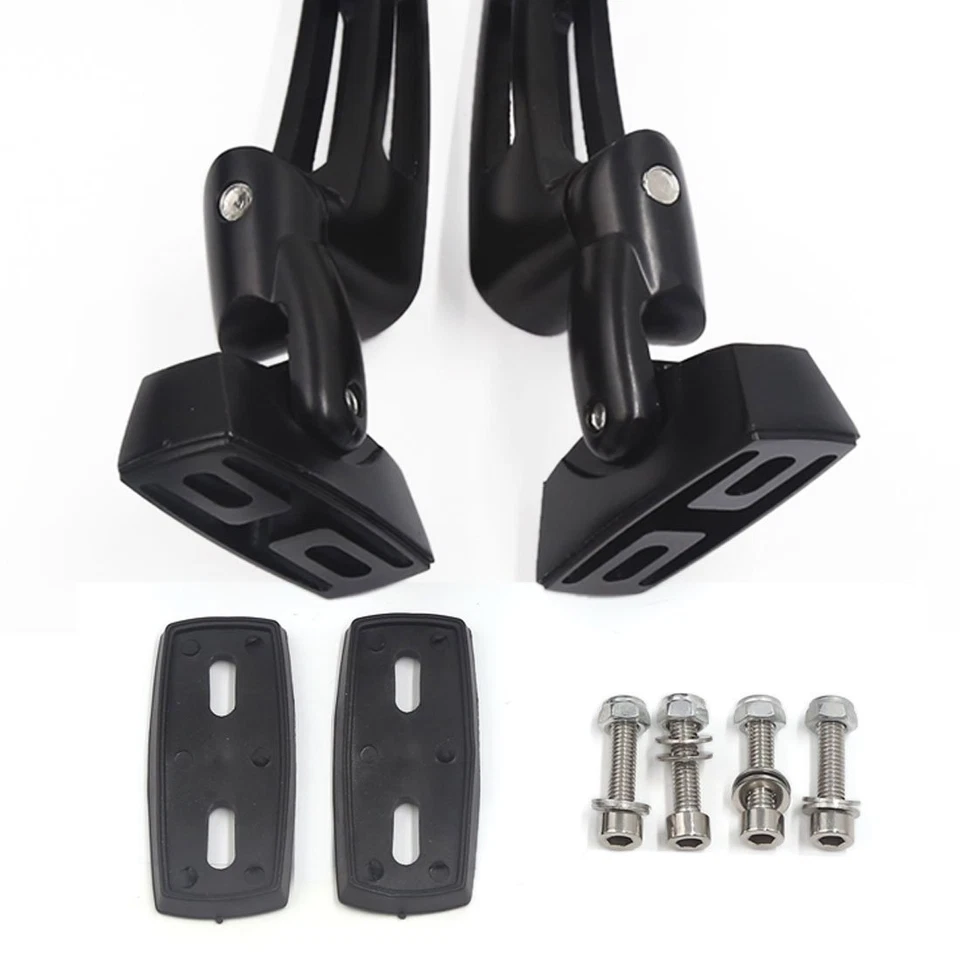 Espejos Hayabusa Negro 1999-2022 2023 2024 2025 2026 Convexo Ajustable Suzuki Foto 3 de 4