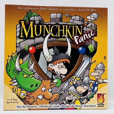 Munchkin Panic Board Game - Fireside Games - 2013 - 100% Complete New (other)