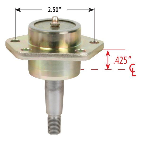 Ultra Metric Low Friction Ball Joints Upper BoltIn 1268 Style + .500