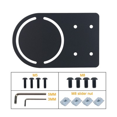 8mm SIM Racing Mount Shifter Mounting Plate for Fanatec ClubSport Cockpit