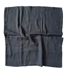 ☆100% Baumwolle☆DEKO-KISSENBEZUG☆IKEA☆ca.50x50cm☆Webmuster☆Anthrazitgrau☆