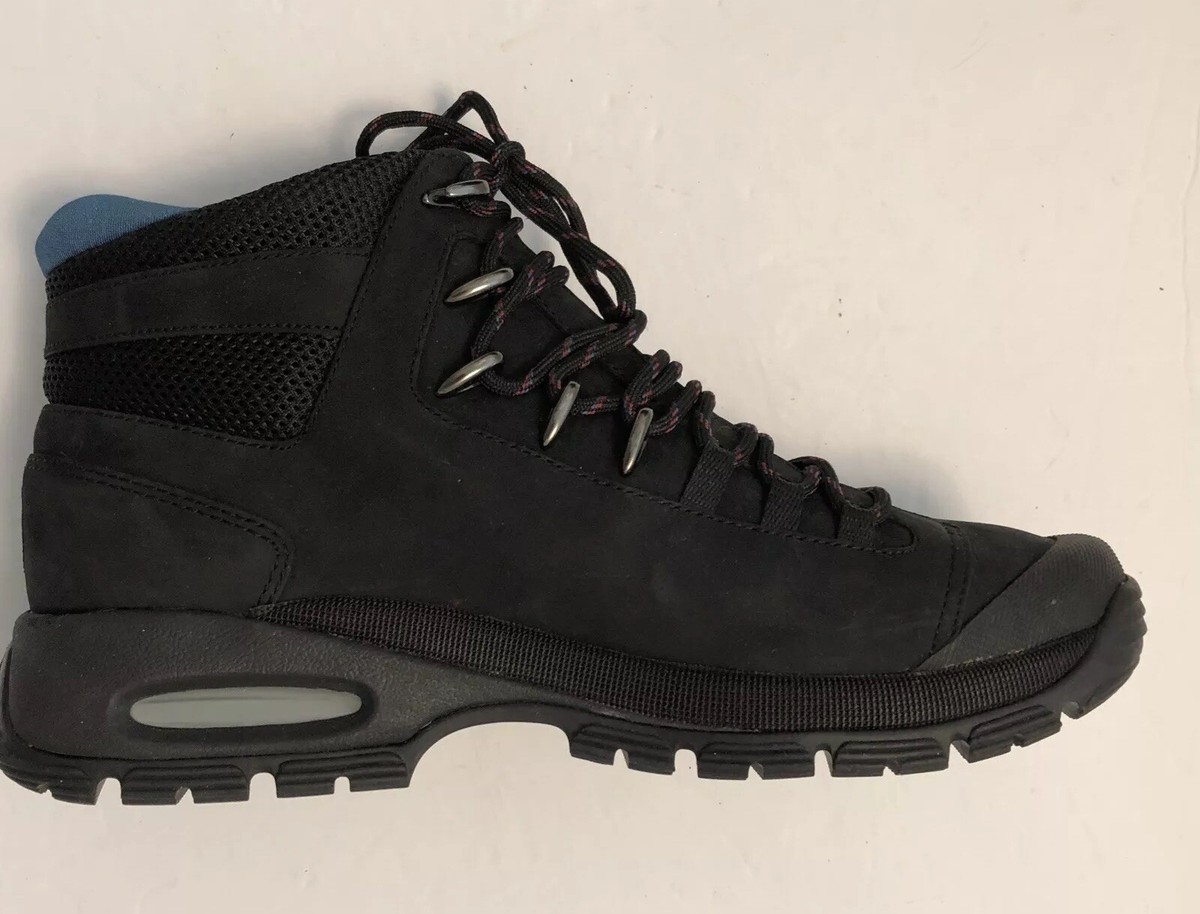 COLE HAAN Nike Air Stratus Black Leather Boots Hiking Ski