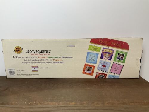 NUOVO Storysquares Topper Fede, Speranza, Amore 17” Demdaco Story Squares 13803 - Foto 2 di 22