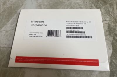 Microsoft Windows Server 2022 Standard 24-Core License unlimited User CALs