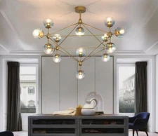 Modern Gold MODO LED Pendant Lamp Suspension Chandelier Ceiling light Lighting G