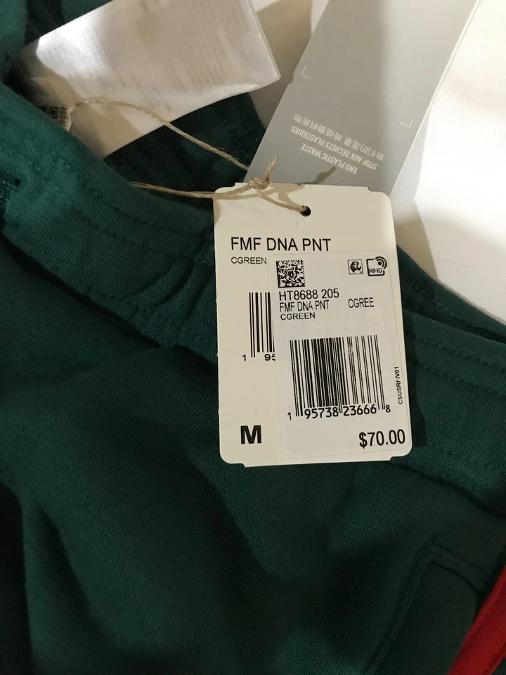 Adidas Mens Seleccion Mexico Pants Mundial Qatar 2022 DNA Pants HT8688 - Image 3 of 4