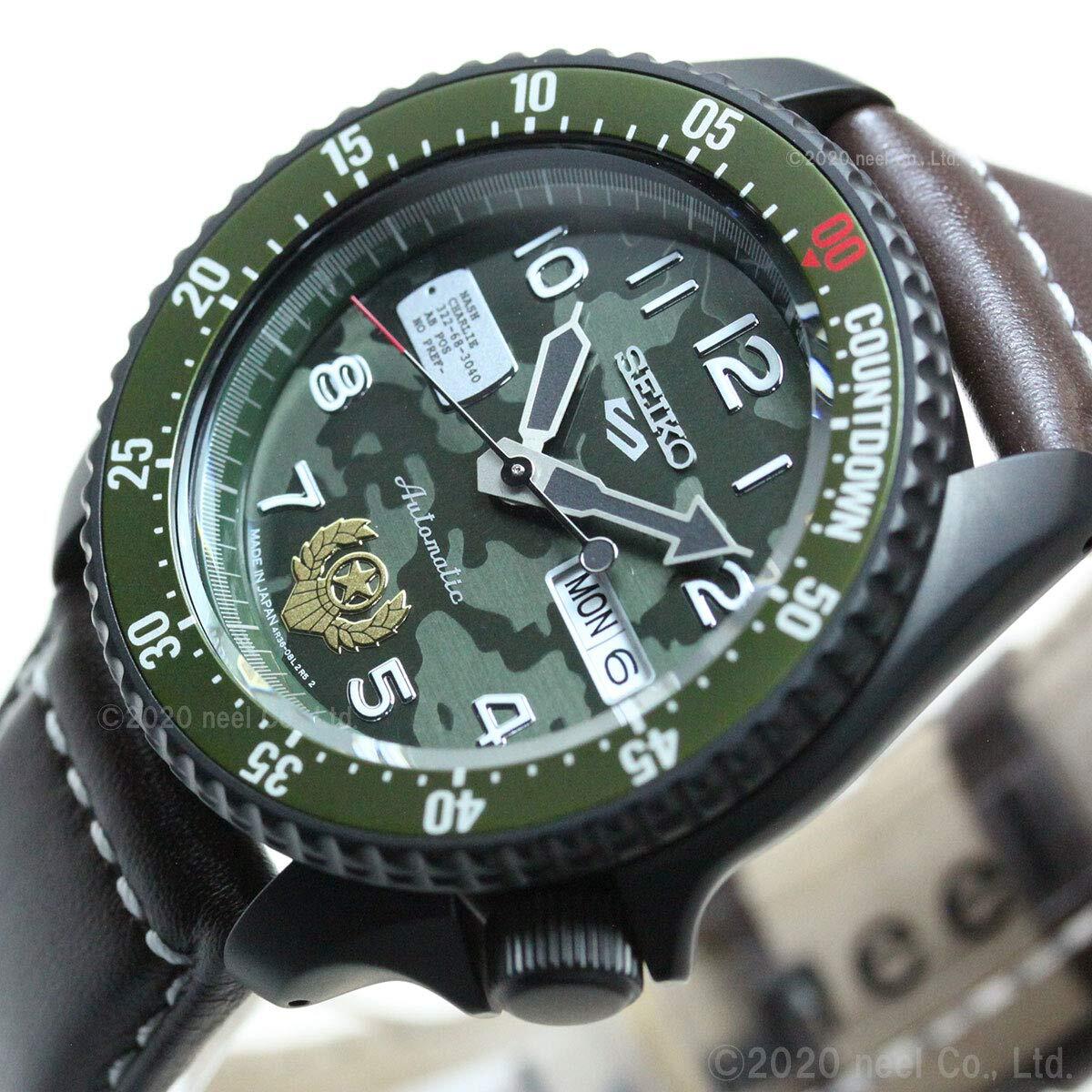 SEIKO 5 SPORTS STREET FIGHTER V LIMITED EDITION GUILE MODEL SBSA081 MADE IN  JAPAN JDM – japan-select