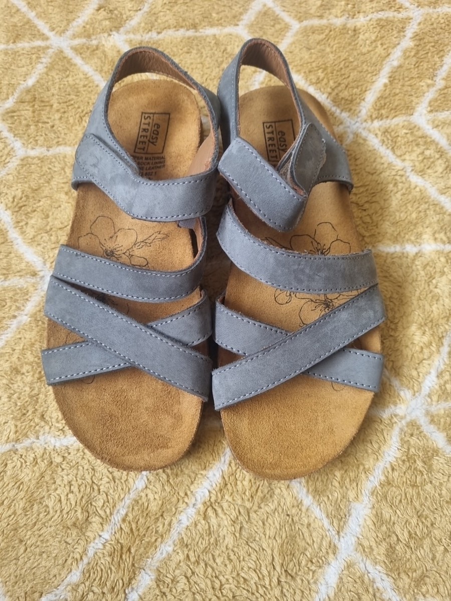 Easy Street レディース Teje サンダル, ナチュラル, 9 Narrow Easy Street レディース Tejeサンダル, ホワイト, 10 Easy Street レディース Teje サンダル, ナチュラル, 6  Wide SESTO（