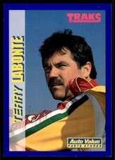 Terry Labonte 1994 Traks Auto Value Parts Stores Collector Cards # 29 Base