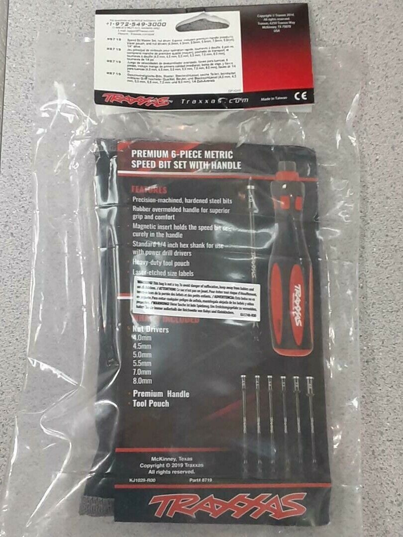 Traxxas 8719 6-Piece Metric Nut Driver Master Set w/Carrying Case Brand New!! Traxxas 8719 6-Piece Metric Nut Driver Master Set w/Carrying Case Brand New!!