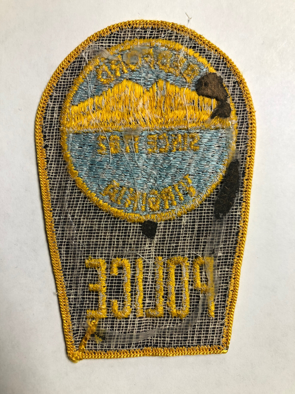 RARE Vintage Bedford Virginia Police Patch eBay