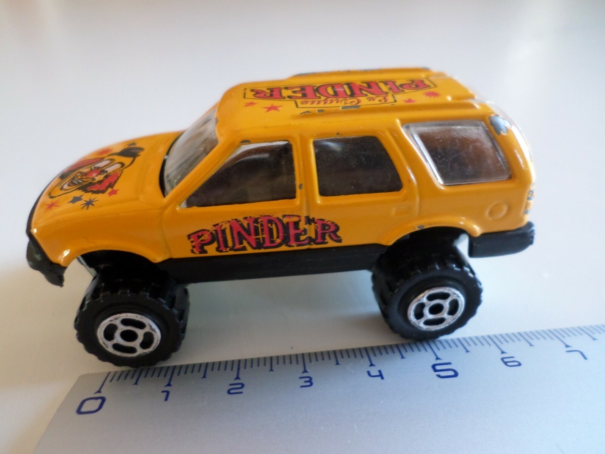 Modèle Réduit Majorette - Chevrolet Blazer/Jimmy Tout-terrain Rouge - Véhicule De Collection