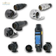 Kfz Anhänger Stecker & Buchse/Kupplung zur Auswahl, Auto Steckverbinder 12V/24V