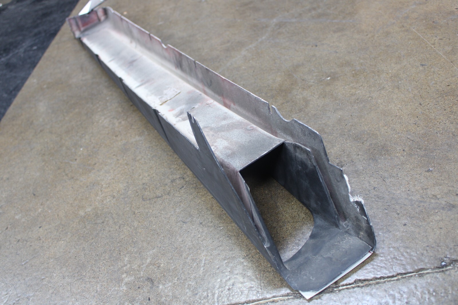 Ferrari 348, LH, Left, Rocker Panel, Dmg, Used, P/N 62066000