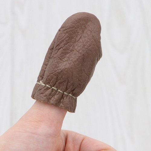 20PCS Leather Thumb Guard Thimble Finger Cots Sewing Thimble Finger Cots - Picture 9 of 12
