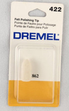 Dremel 422 Felt Polishing Cone Tip (Use with ...