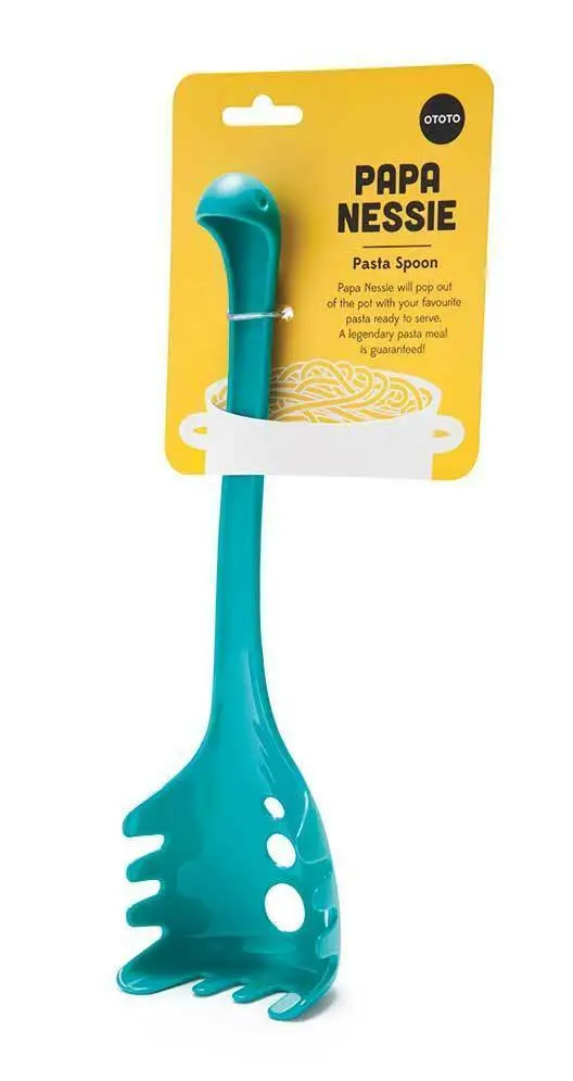 OTOTO Design Father Nessie Spaghetti Spoon New/Boxed Funny Pasta