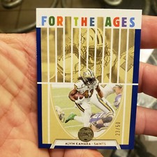 2022 Panini Legacy For The Ages Blue Alvin Kamara # 2 #ed 23/50